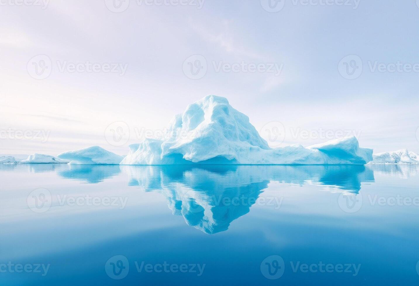 Underwater Iceberg Symmetry photo