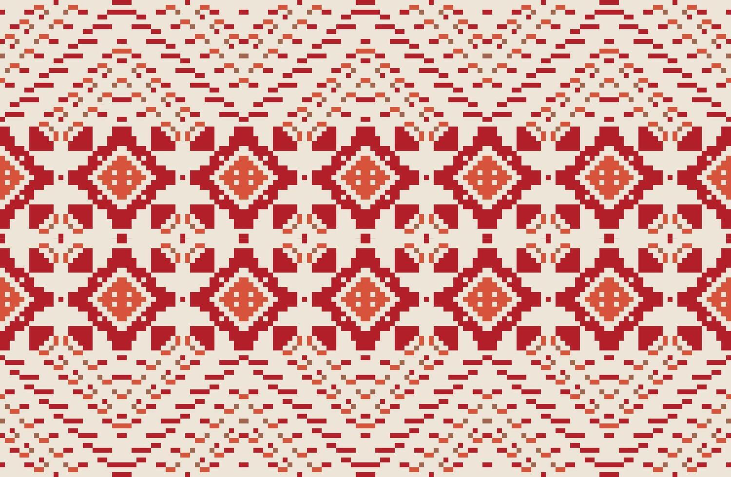 Classic Abstract Seamless Geometric Patternfolk Embroidery, Aztec Geometric Ornament Print. Design for Carpet, Wallpaper, Clothing, Wrapping, Fabric vector