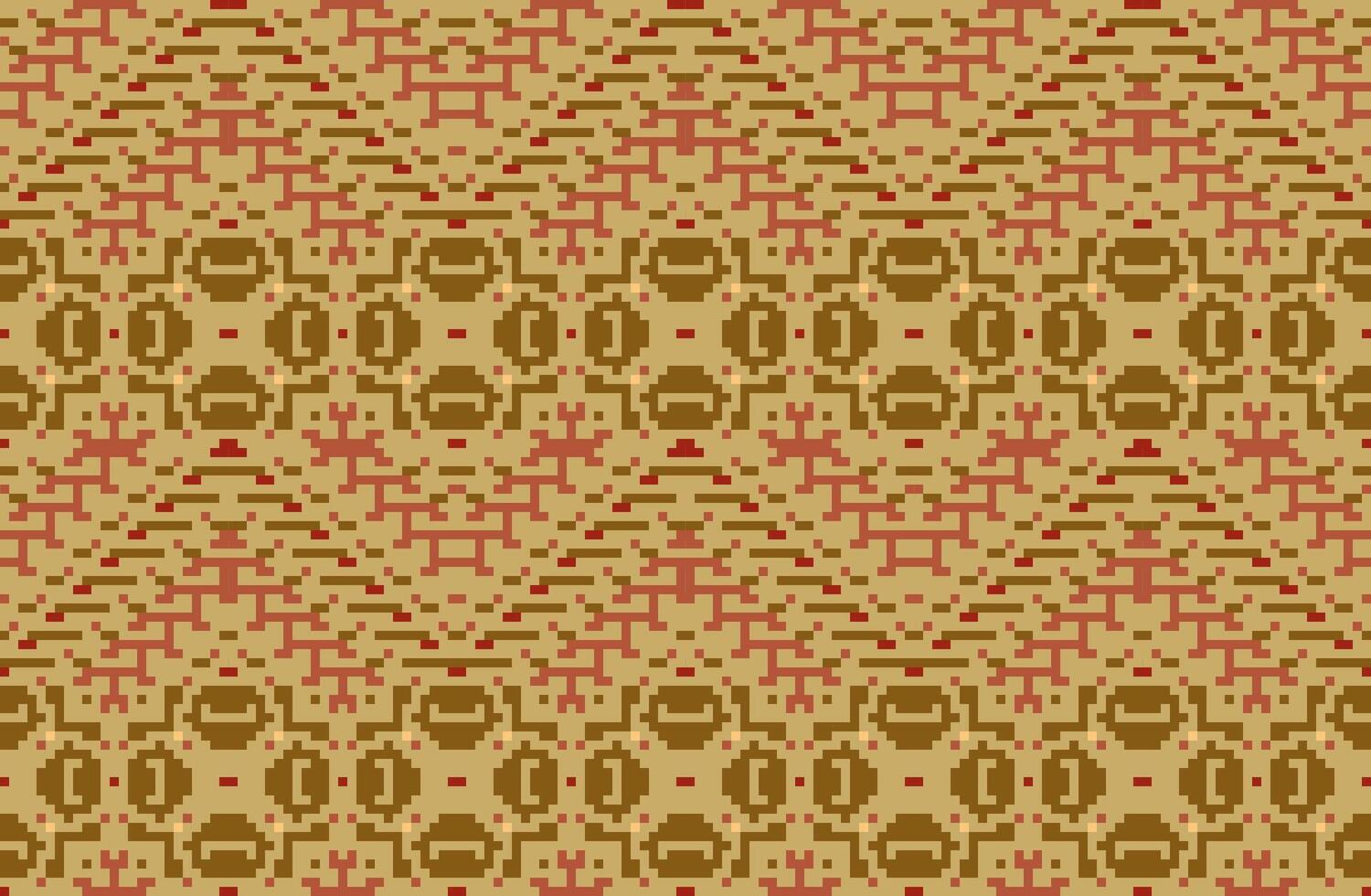 Geometry Abstract Geometric Pattern Backgroundfolk Embroidery, Aztec Geometric Ornament Print. Design for Carpet, Wallpaper, Clothing, Wrapping, Fabric vector
