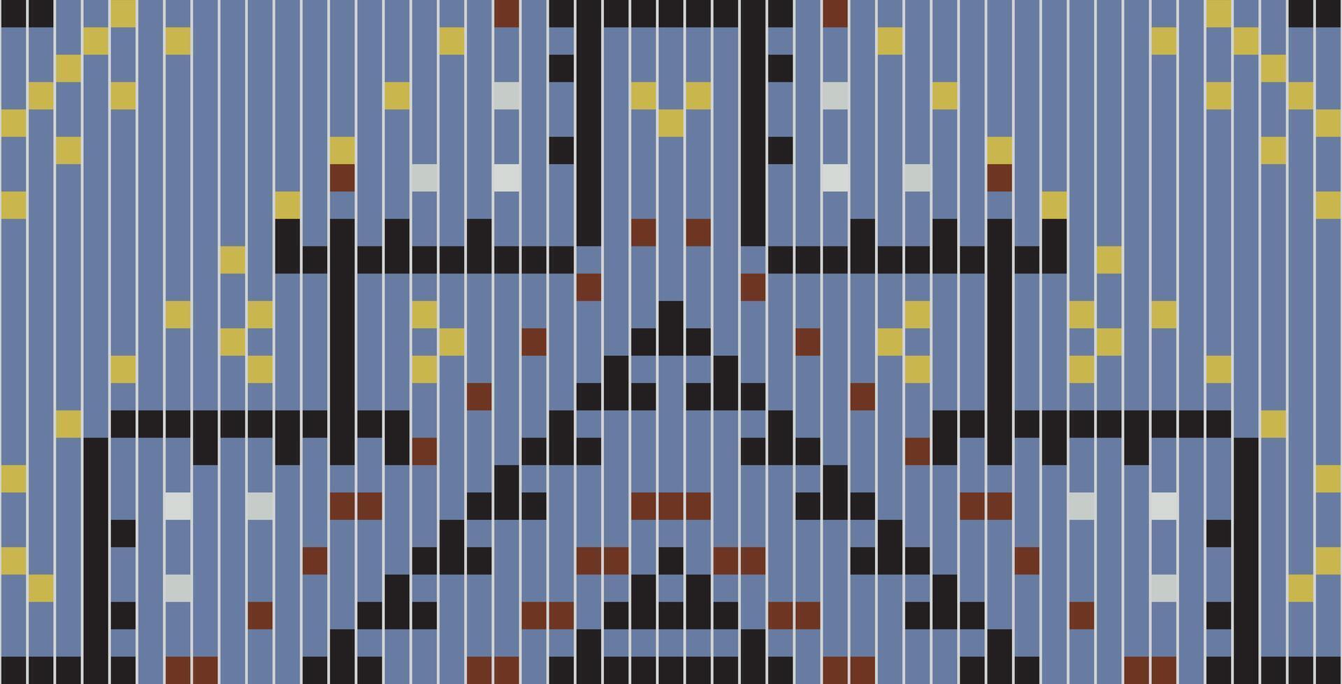 Stitch Colorful Abstract Geometric Patternfolk Embroidery, Aztec Geometric Ornament Print. Design for Carpet, Wallpaper, Clothing, Wrapping, Fabric vector
