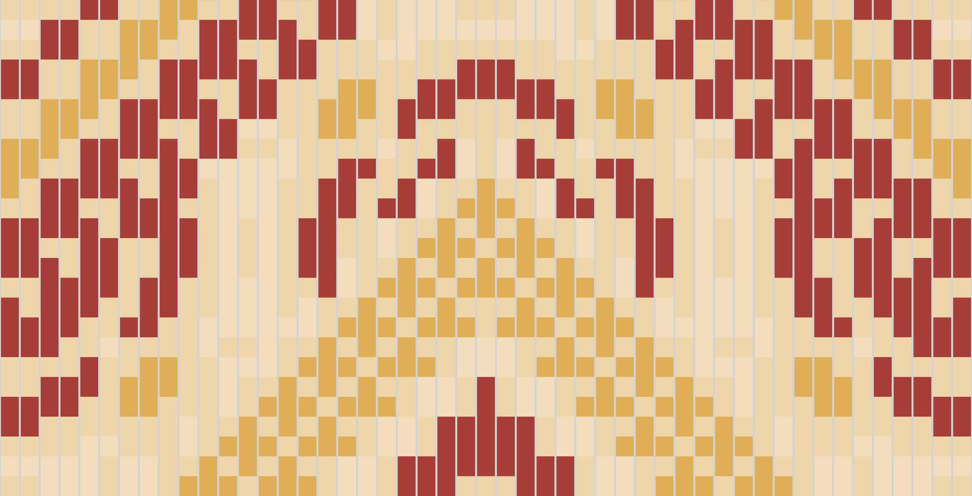 Endless Geometric Islamic Patternfolk Embroidery, Aztec Geometric Ornament Print. Design for Carpet, Wallpaper, Clothing, Wrapping, Fabric vector