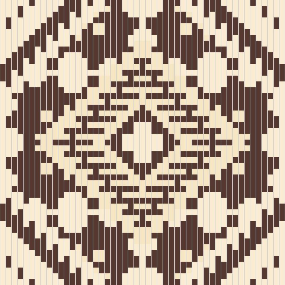 Shawl Islamic Geometric Patternfolk Embroidery, Aztec Geometric Ornament Print. Design for Carpet, Wallpaper, Clothing, Wrapping, Fabric vector