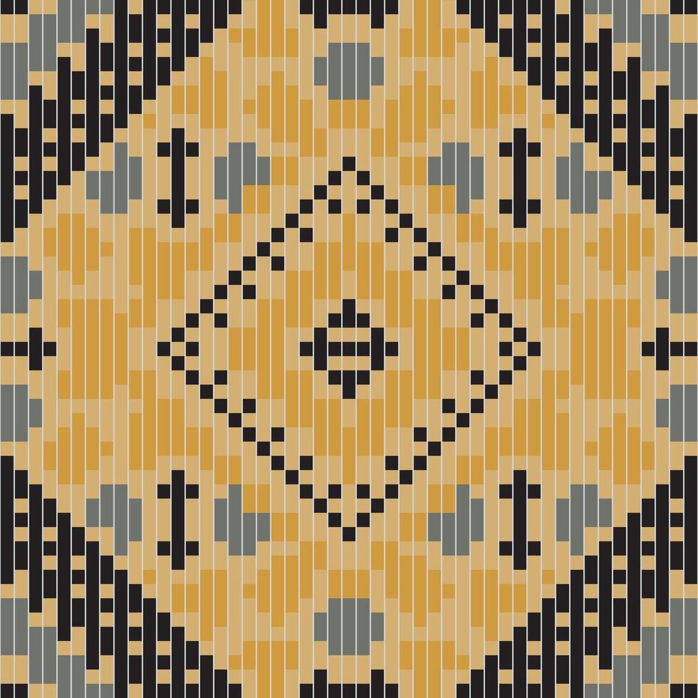 Traditional Geometric Ethnic Pattern Designfolk Embroidery, Aztec Geometric Ornament Print. Design for Carpet, Wallpaper, Clothing, Wrapping, Fabric vector