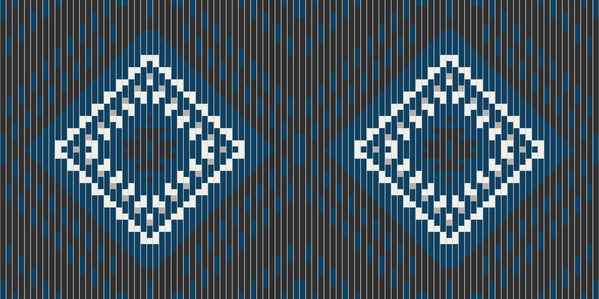 Persian Abstract Geometric Pattern Backgroundfolk Embroidery, Aztec Geometric Ornament Print. Design for Carpet, Wallpaper, Clothing, Wrapping, Fabric vector