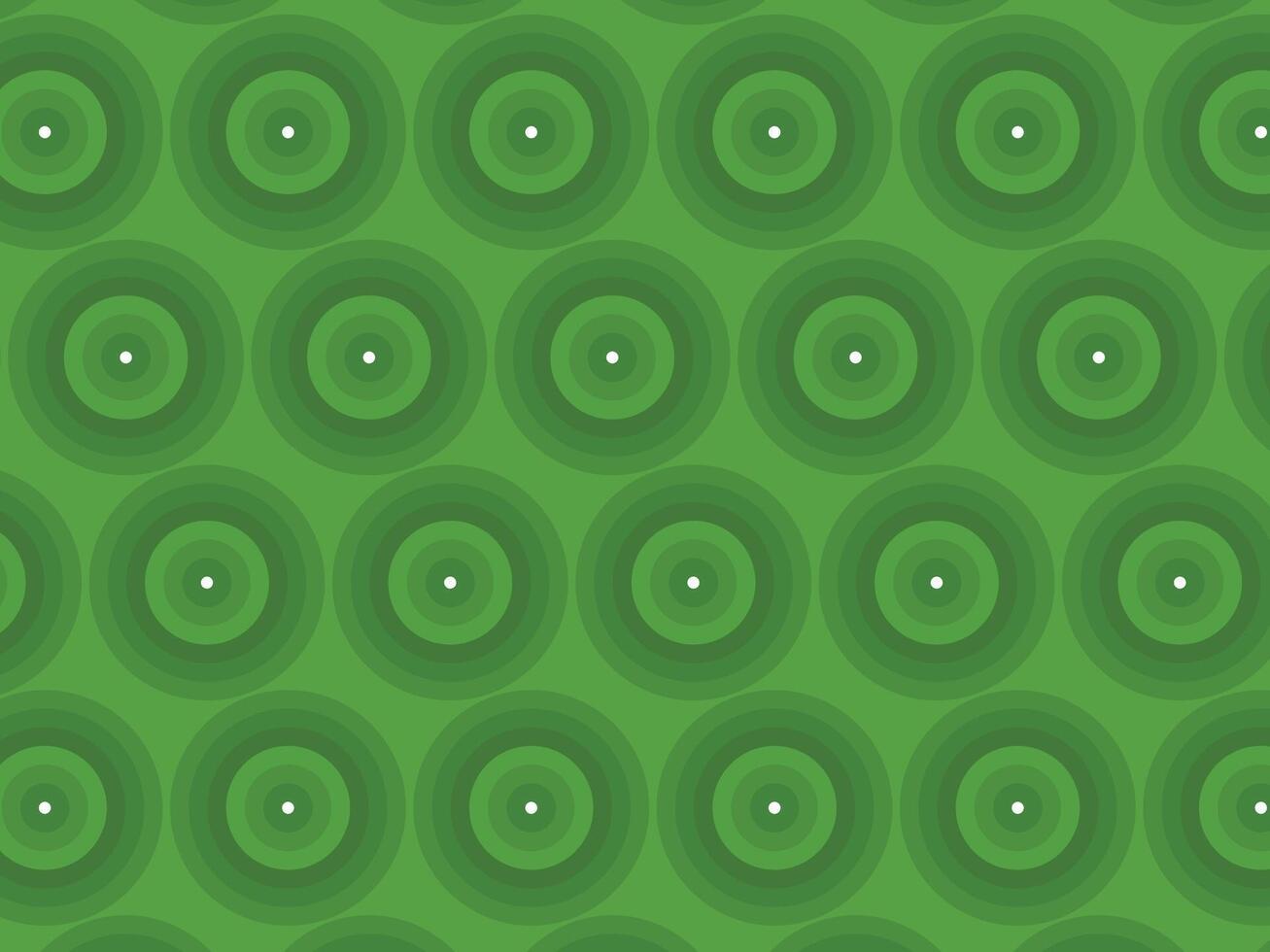 Abstract green circle geometric background pattern vector