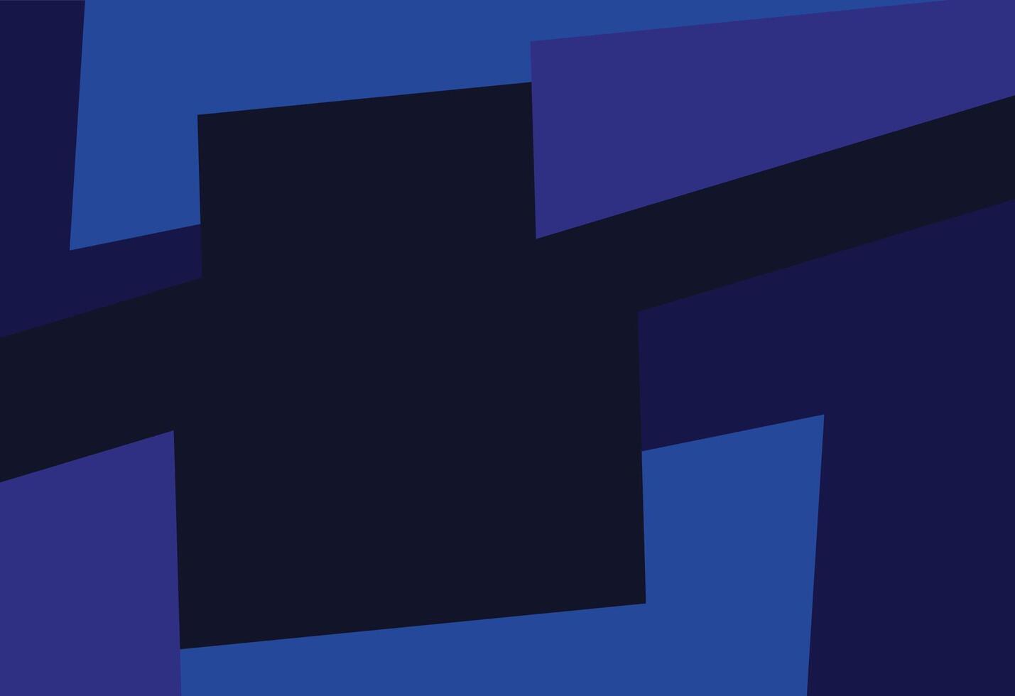 Minimal Geometric Pattern in Dark Blue vector