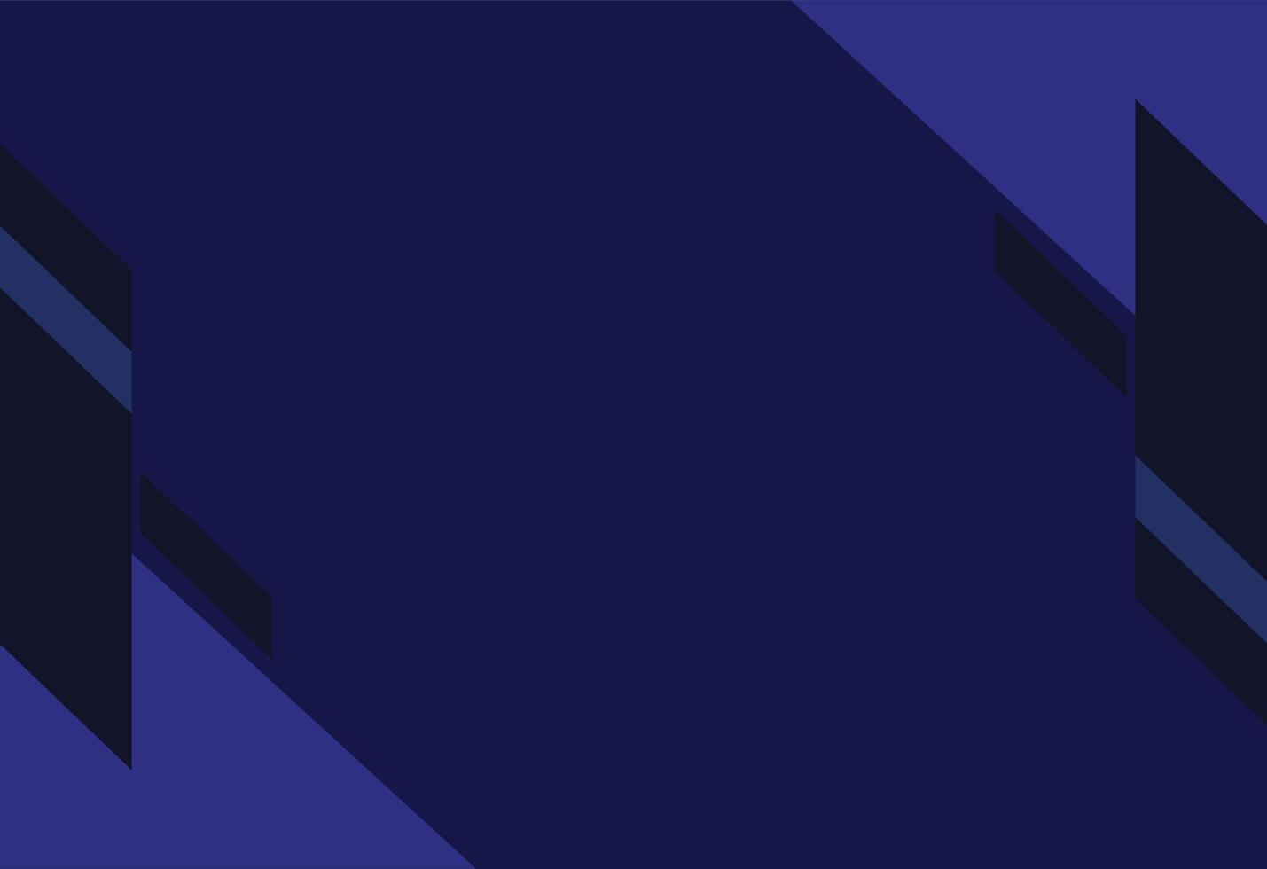 Modern Abstract Layout with Overlapping Blocks, A dark blue background with a black and white geometric pattern vector