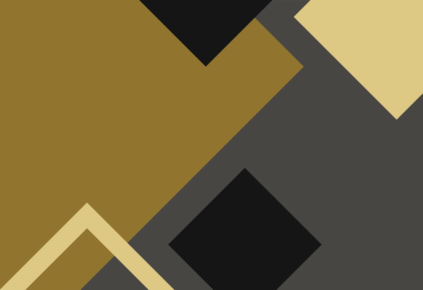 Dynamic Abstract Composition in Gold Tones, A black and gold geometric pattern vector