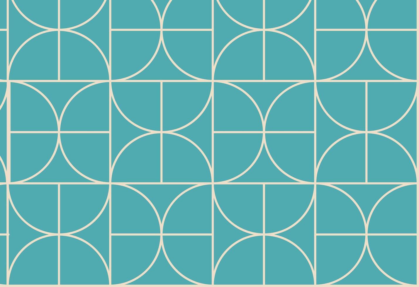 Digital Teal Geometric Seamless Texture, A blue and beige geometric pattern vector