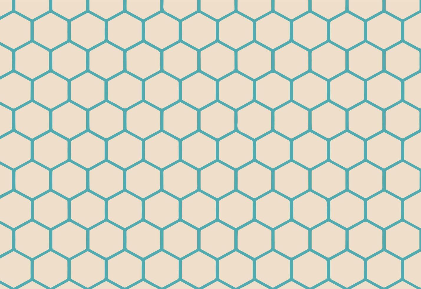 Sleek Teal Geometric Contemporary Pattern, A background with a blue and white hexagon pattern vector