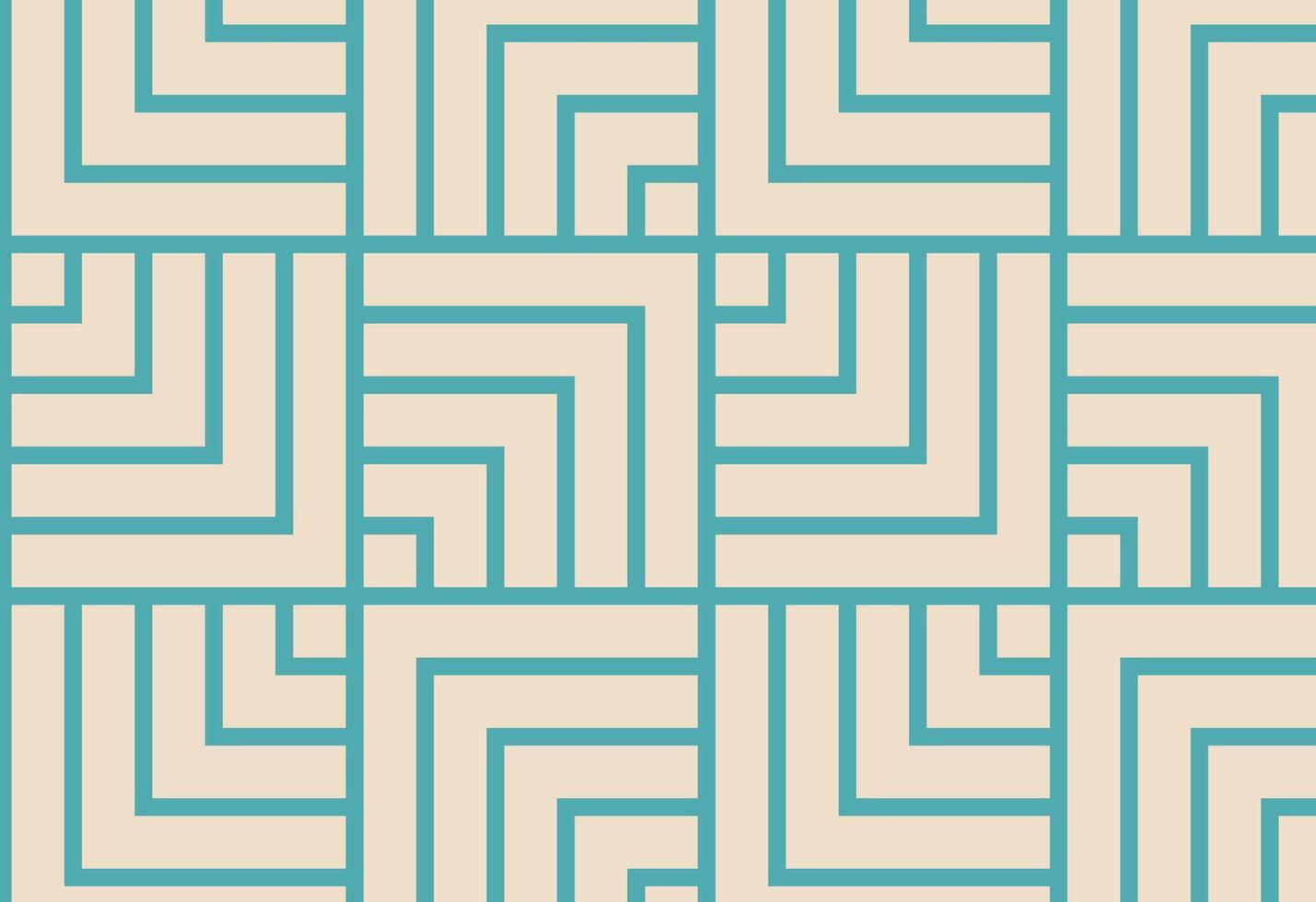 Modern Cyan Abstract Lines Background, A blue and beige geometric pattern vector