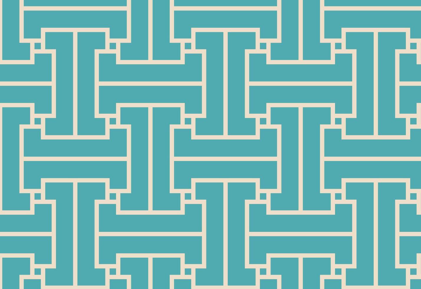 soft blue pastel background with beige geometric pattern vector