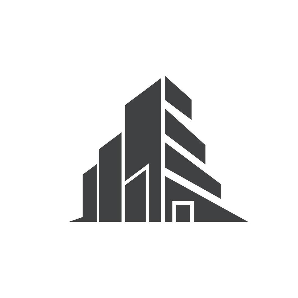 Stylized City line logos and symbol vector