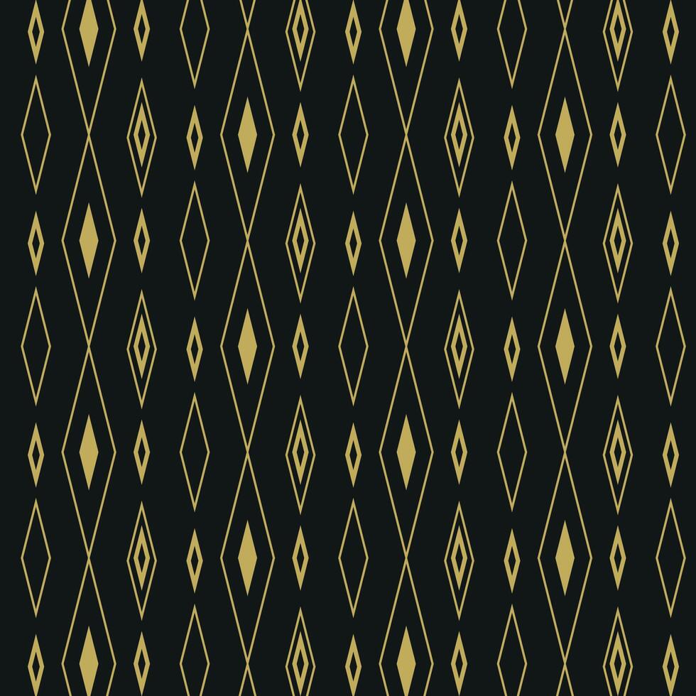Elegant gold geometric pattern on black background. Geometric golden luxury pattern assemble. Pack of art deco pattern. art deco vector