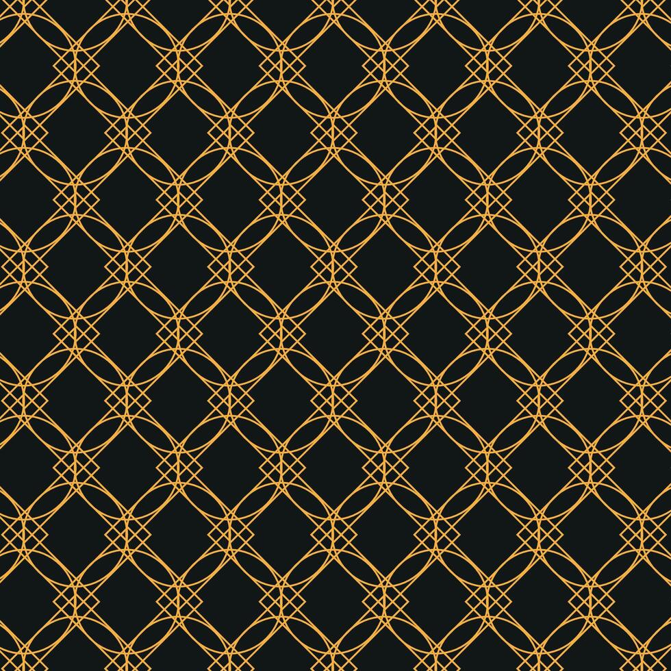 Elegant gold geometric pattern on black background. Geometric golden luxury pattern assemble. Pack of art deco pattern. Deco pattern vector