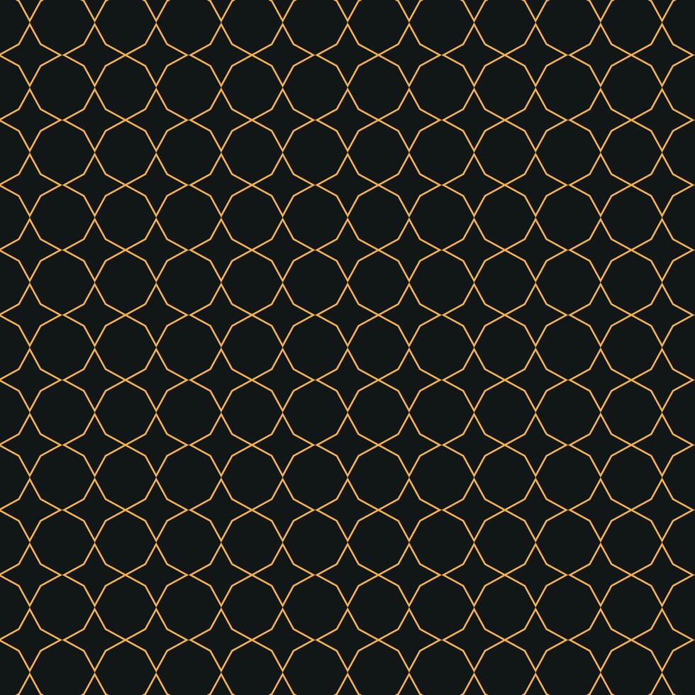 Elegant gold geometric pattern on black background. Geometric golden luxury pattern assemble. Pack of art deco pattern. Deco vector