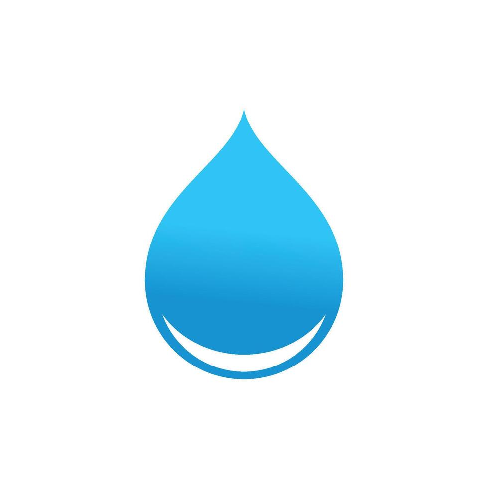 Stylized water drop logos and symbol vector