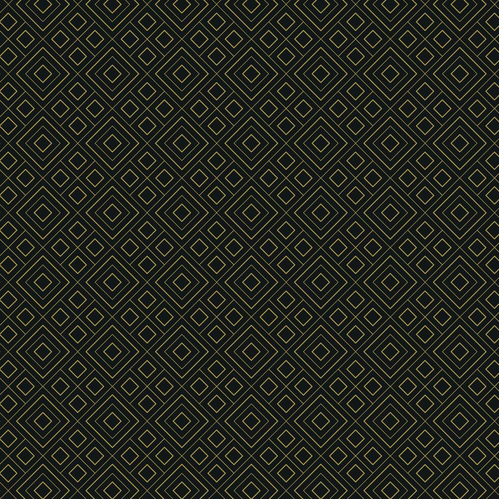 Elegant gold geometric pattern on black background. Geometric golden luxury pattern assemble. Pack of art deco pattern. square vector
