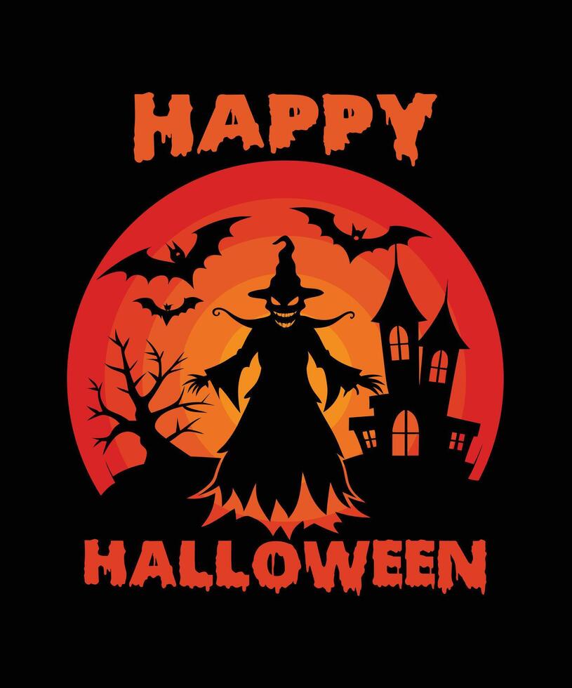 Halloween boo tshirt vector