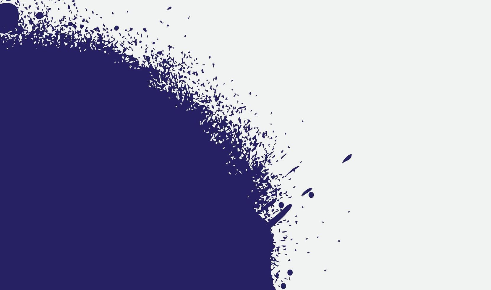 blue paint splatter on a white background vector