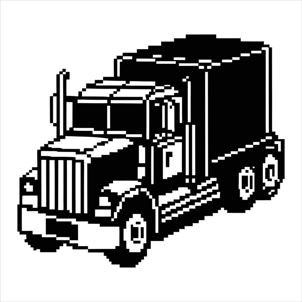 Hundred Truck Bits Royalty vector