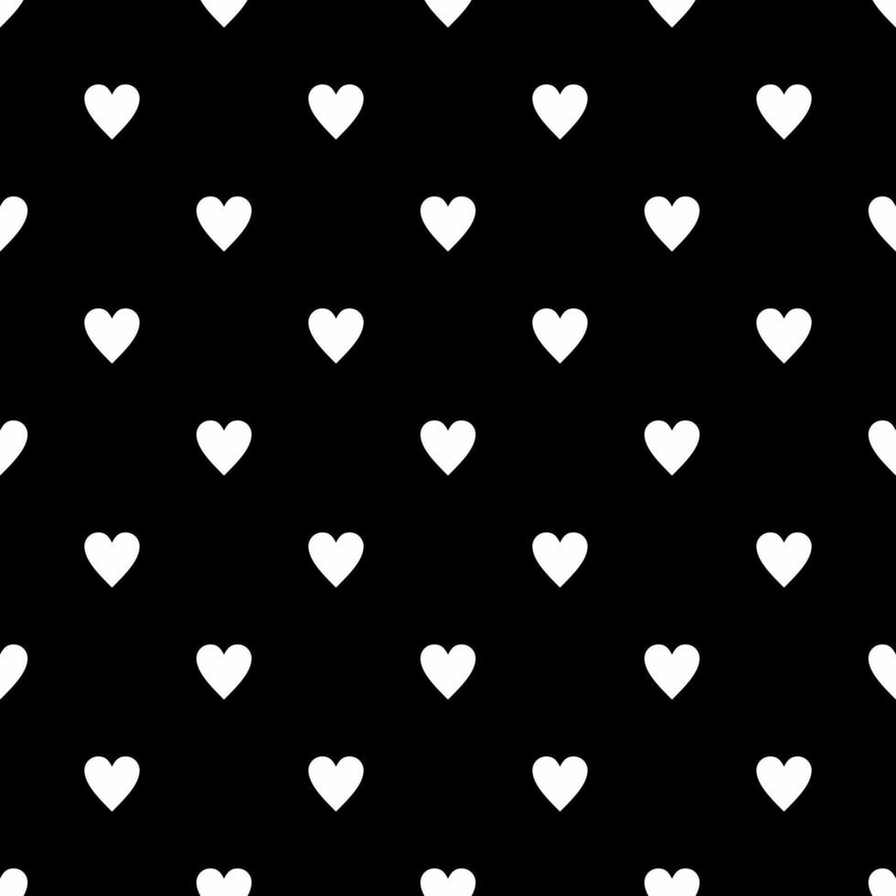 Heart pattern classic, minimalist for fabric vector