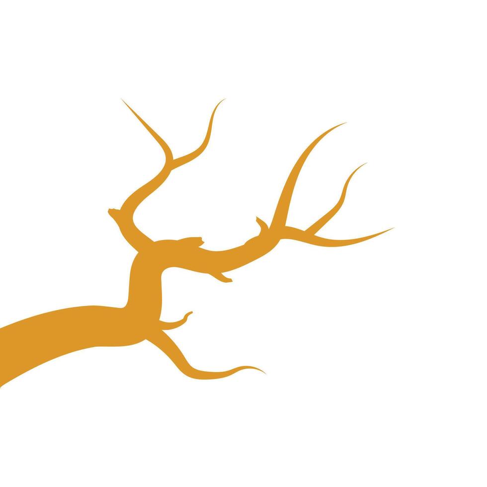 Stylized branch simple logos vector