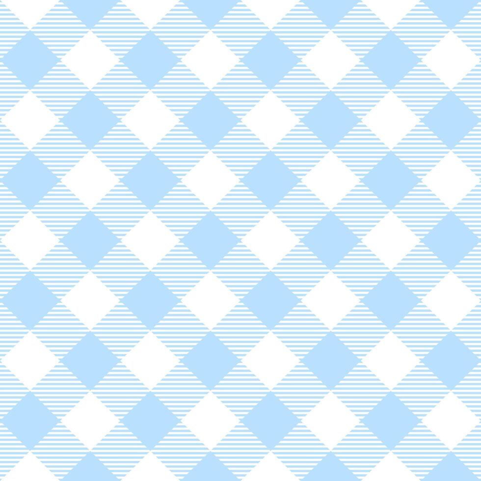 Checked pattern,Blue background , fabric pattern, gift wrapping paper , seamless pattern vector