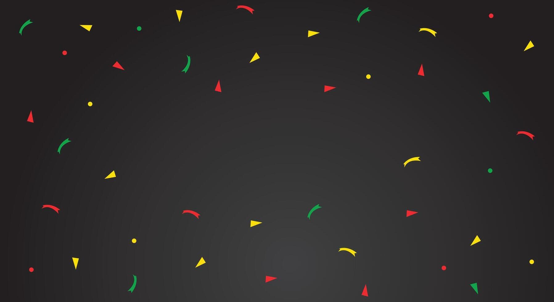 Abstract colorful confetti background vector