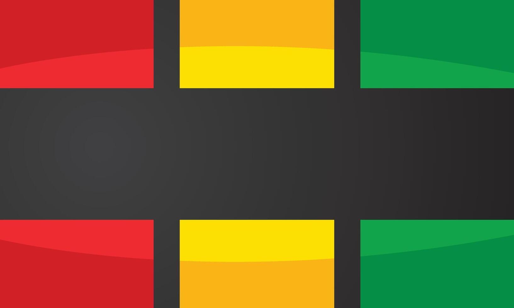 Abstract red yellow green freedom background vector