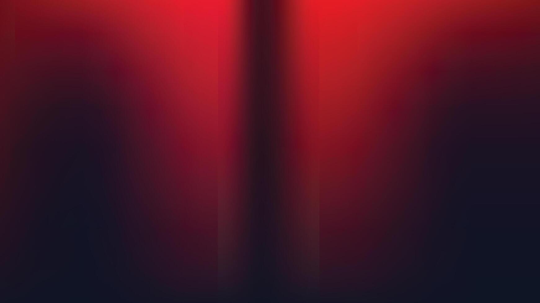 Minimal dark red mesh gradient background texture with glowing light vector