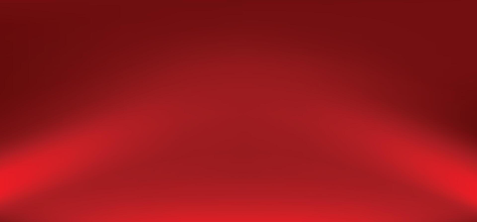 Red mesh gradient background with glowing light border and copy space vector
