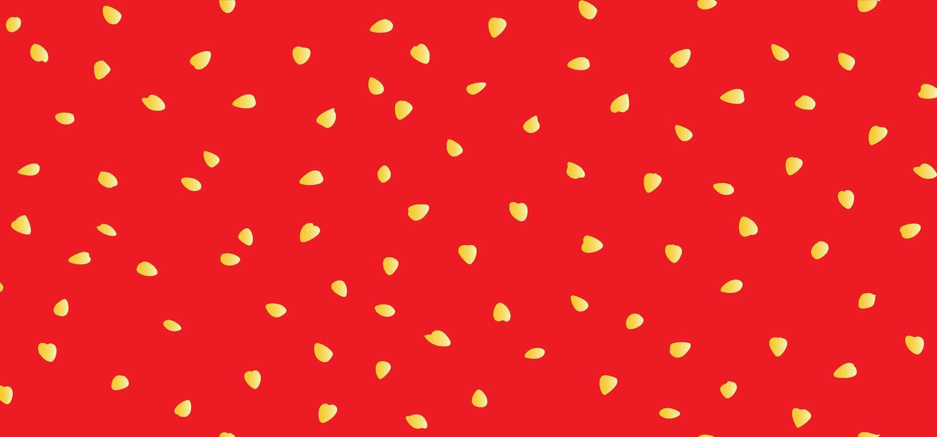 Abstract strawberry texture with seeds pattern vector