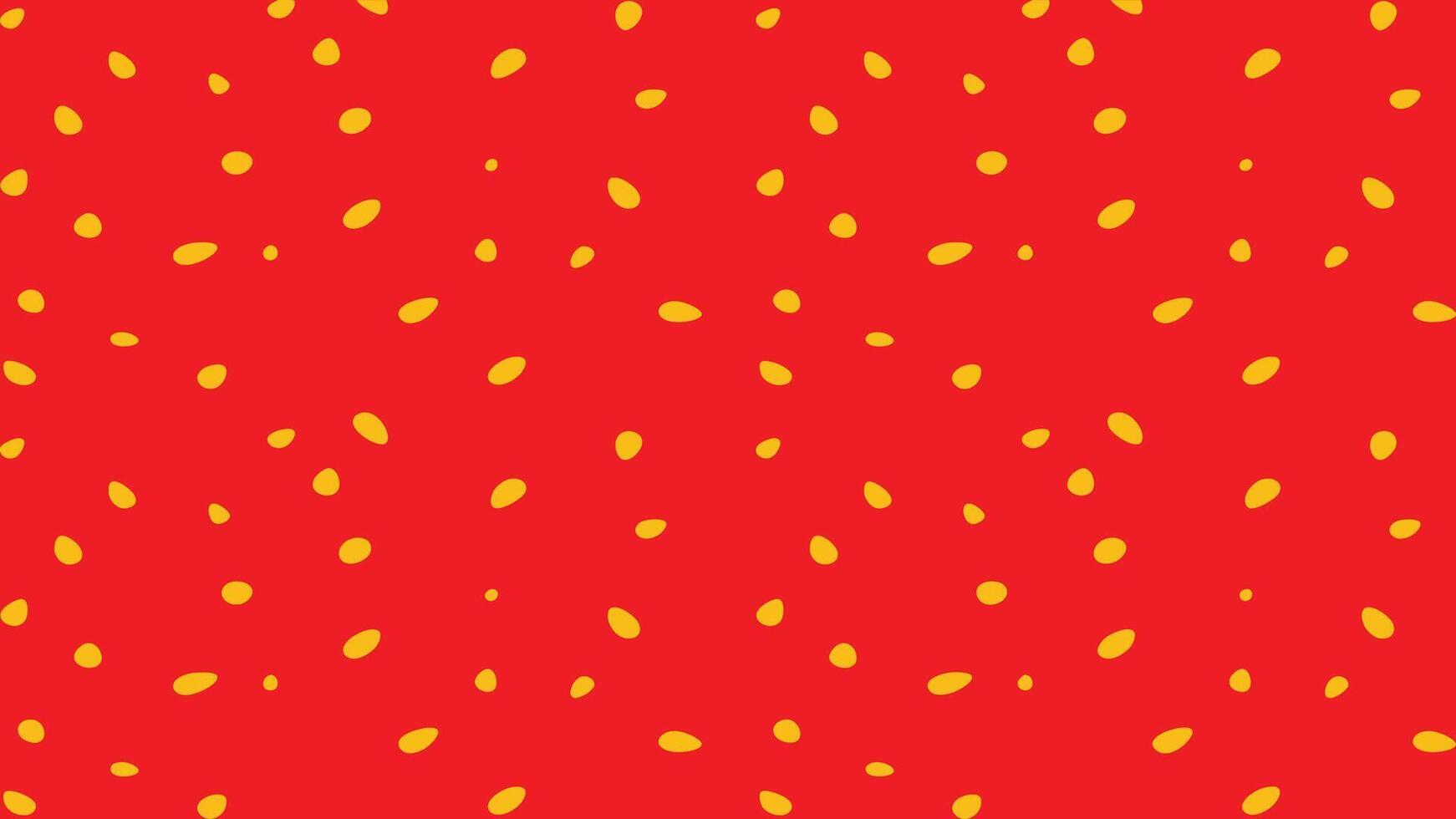 Strawberry texture with repeated seed pattern vector