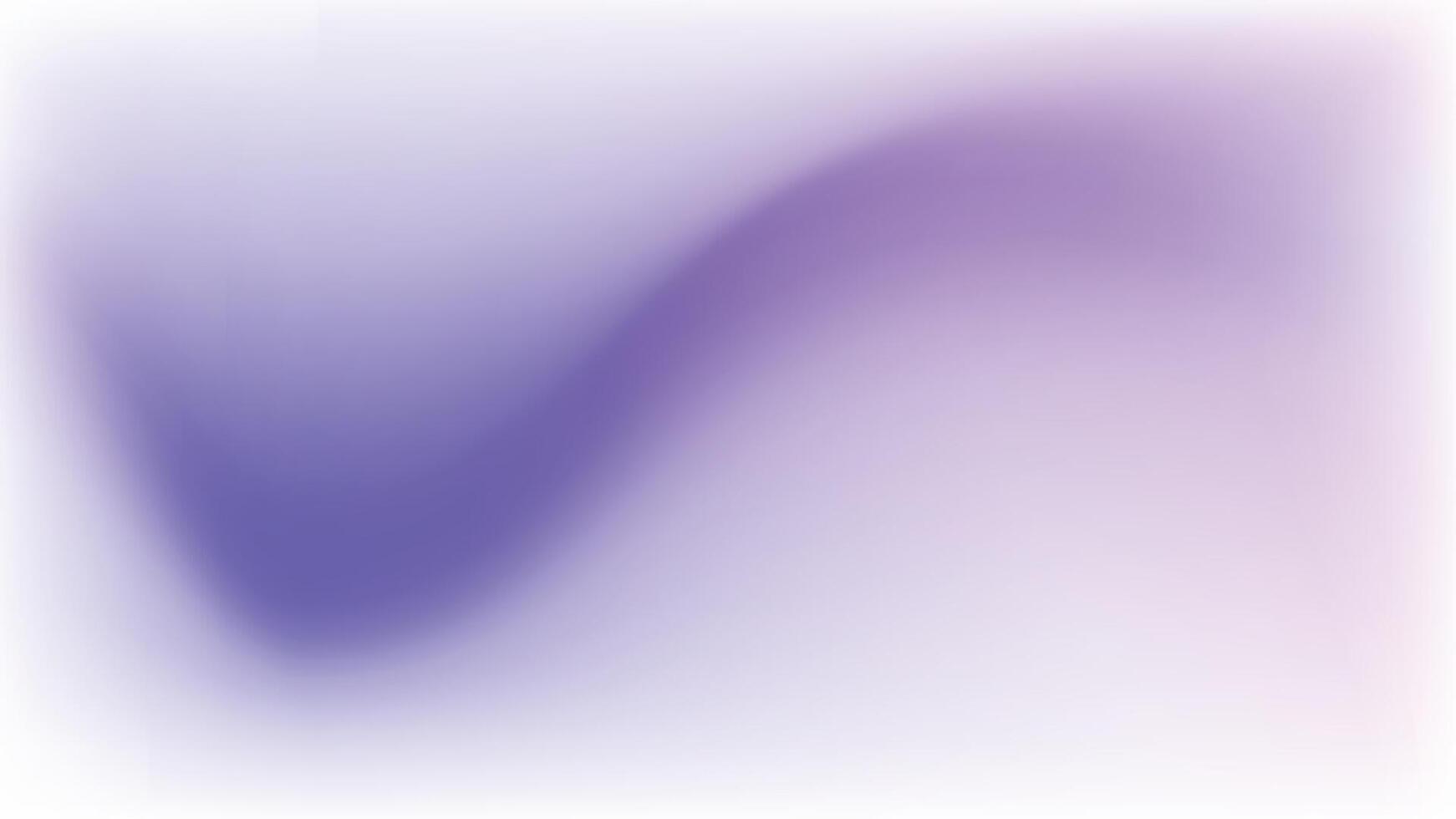 Purple gradient wave isolated on a white background vector