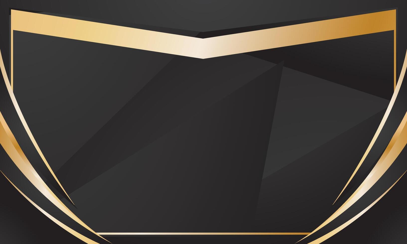 Luxury black gold background for certificate vector