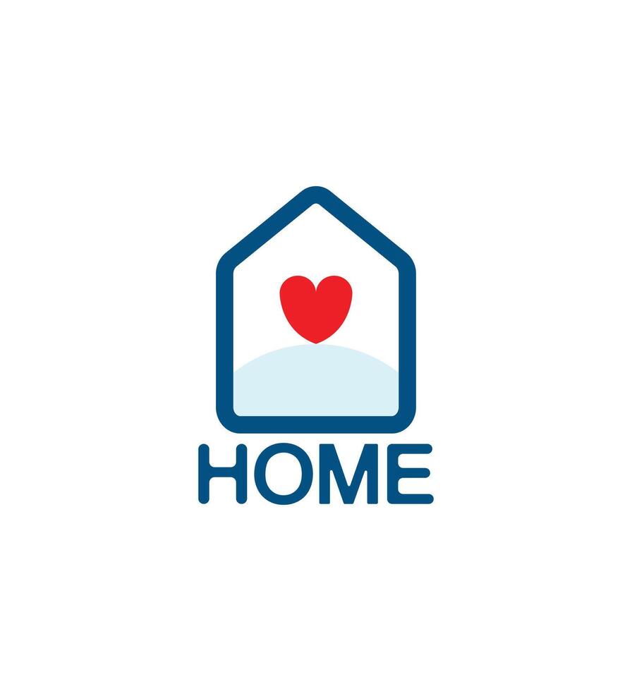 home logo design. vector