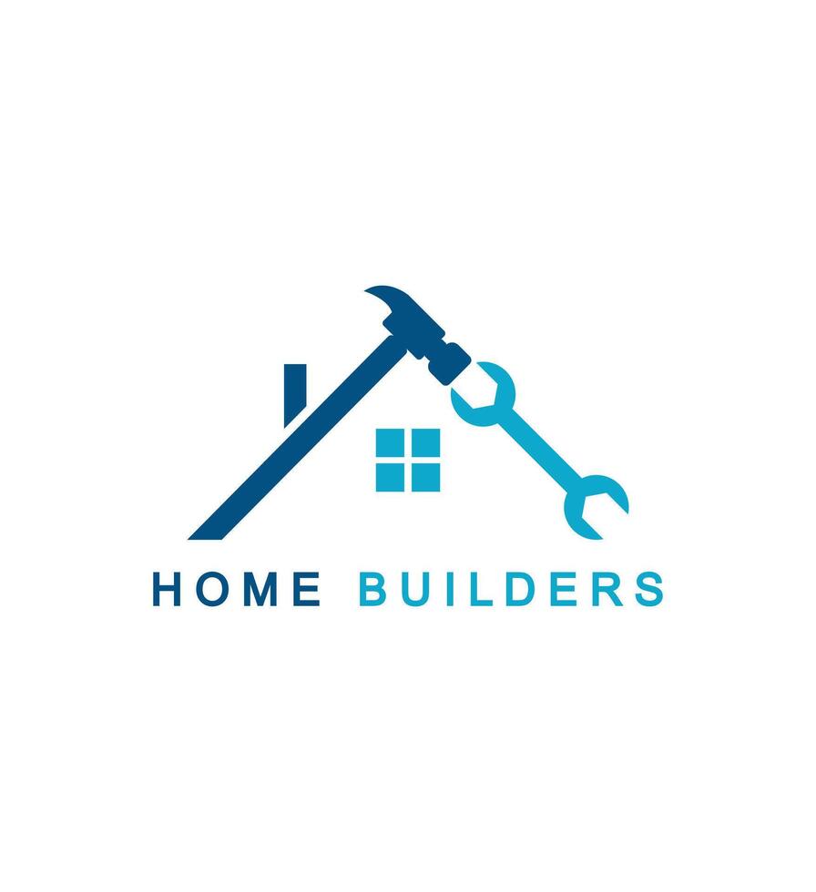 home builders logo design vector