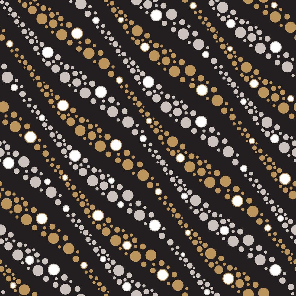 Seamless Abstract Background With Dotted Stripes vector