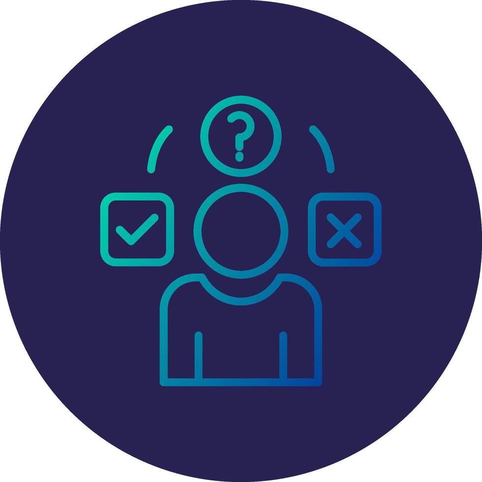 Helping hand Dark Mode Visual Layout vector