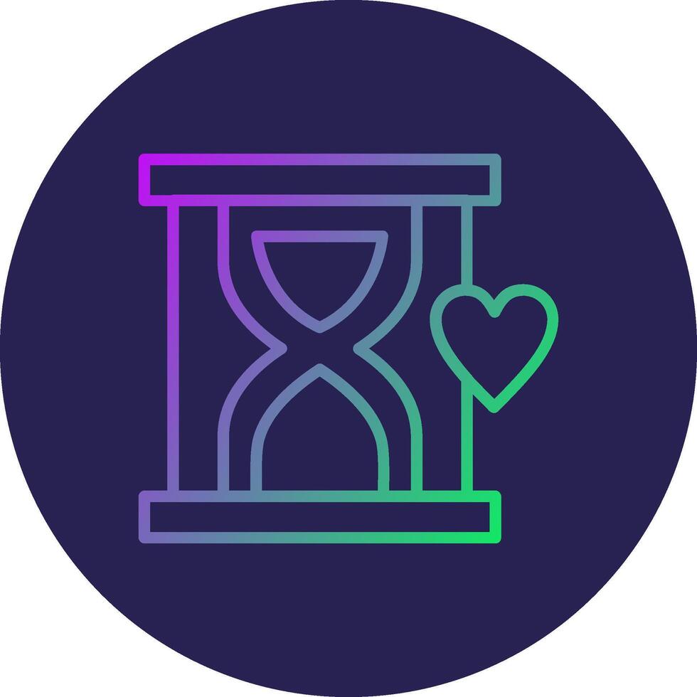 Timer Outlined Frame Line Drawing vector