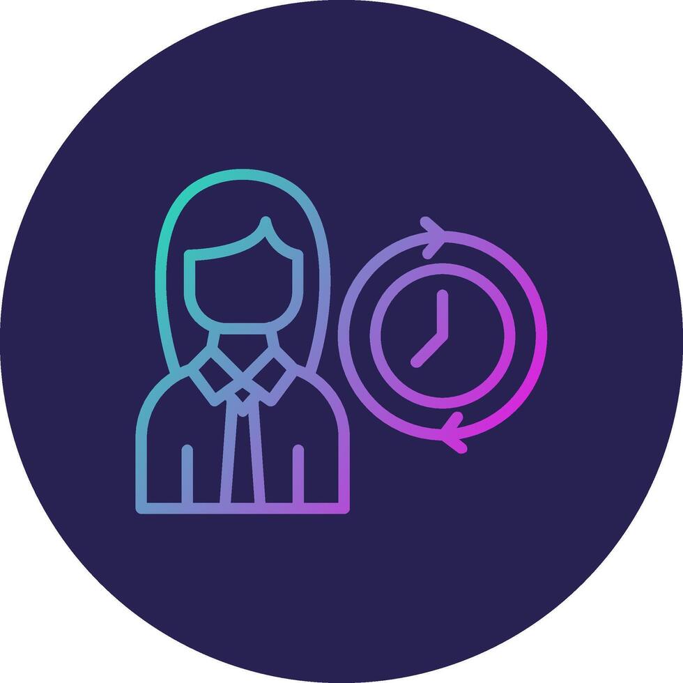 Alarm UX Focused Shape Layout vector