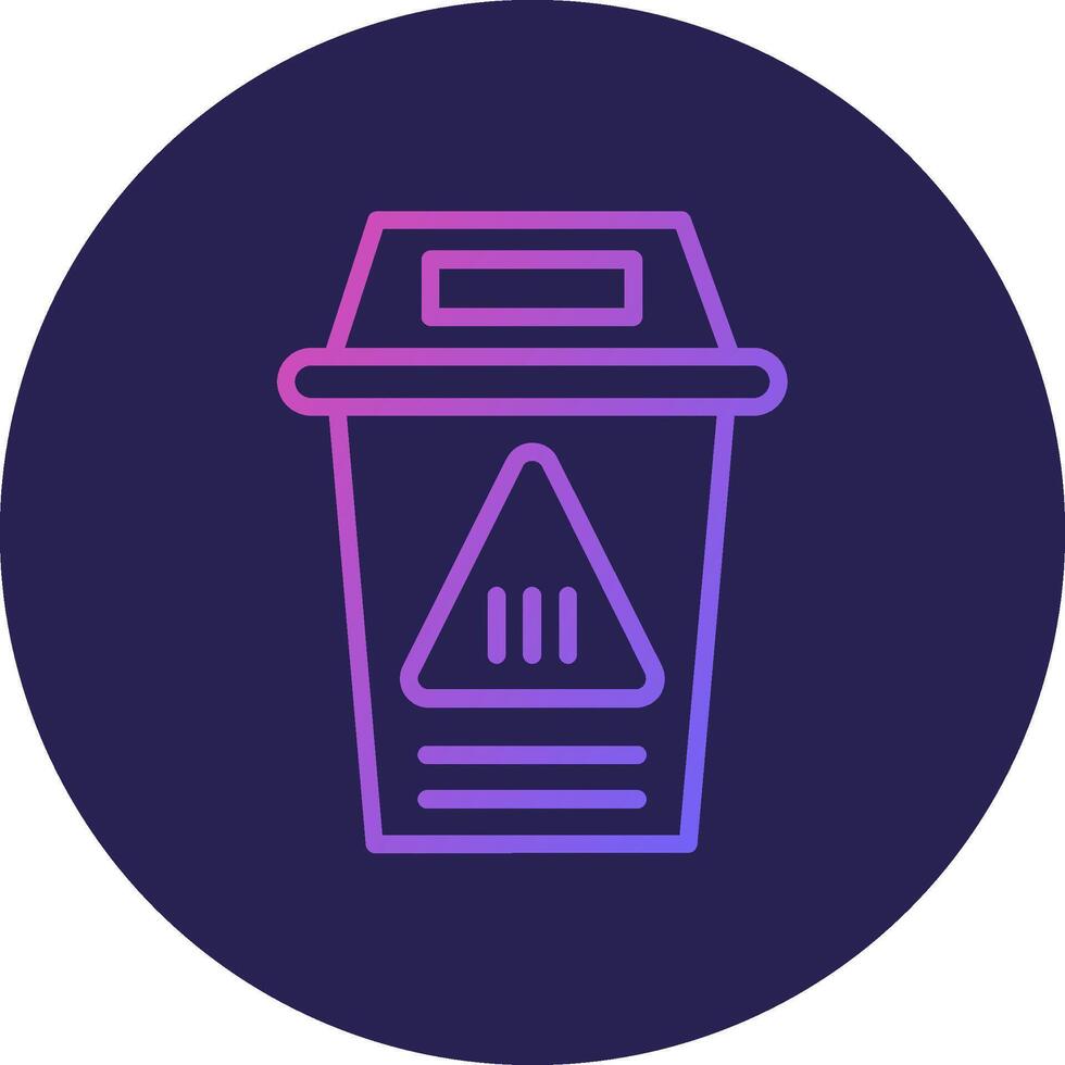 Trail High Contrast Badge Graphic vector