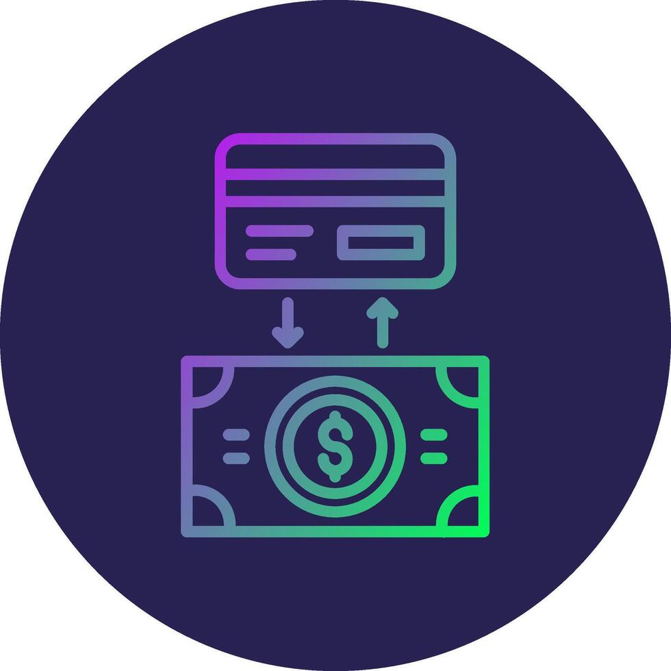 Thermal Power Clean Digital Interface Shape vector