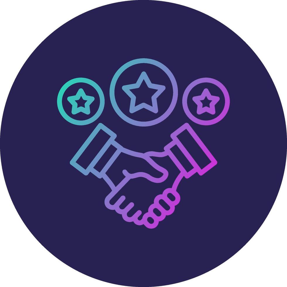 Gemini Color Blocked Badge Artwork vector