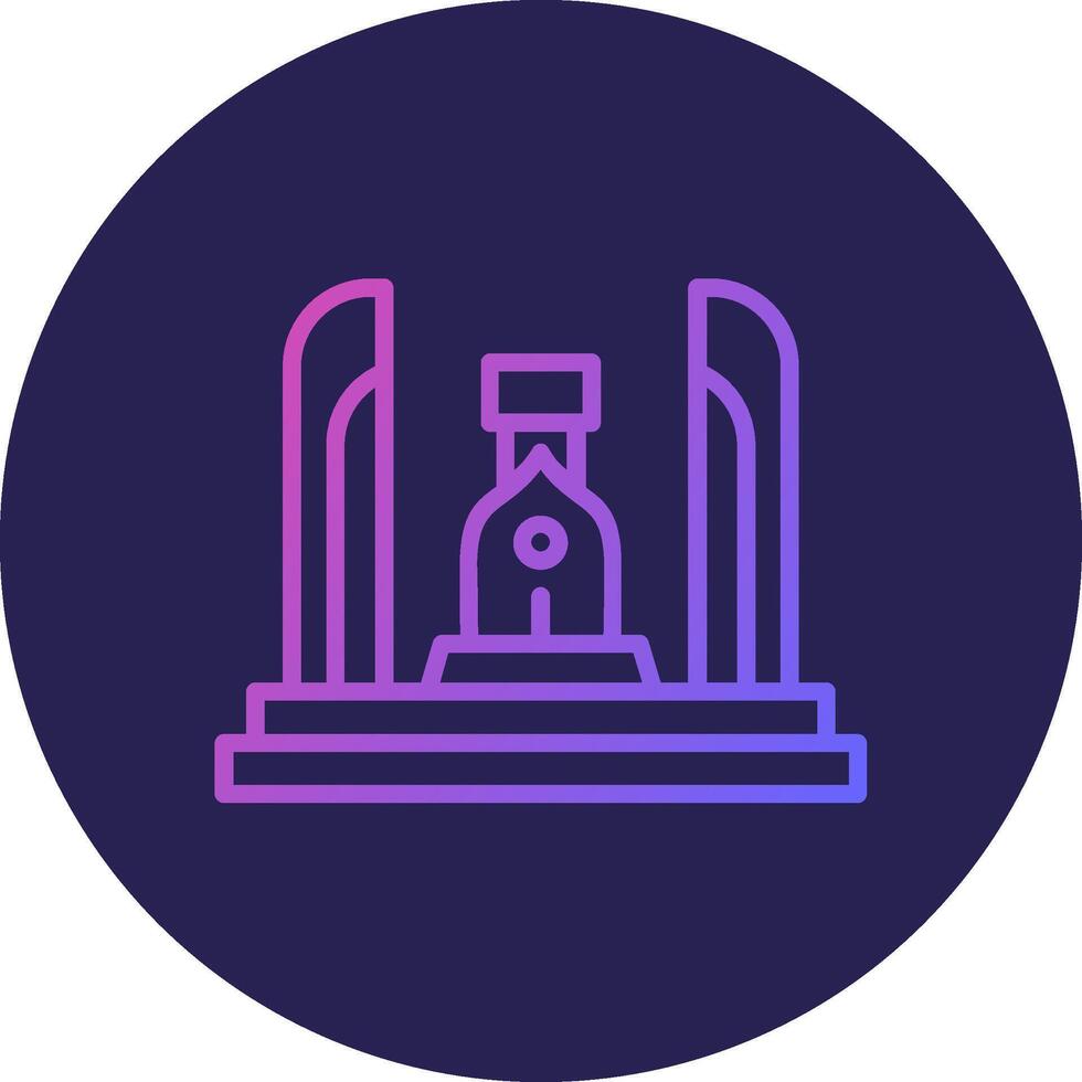 Recruitment Manager Outlined Concept Line Form vector