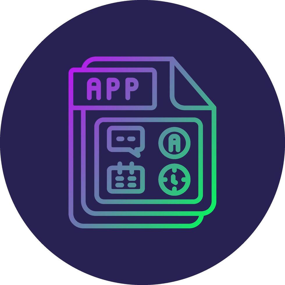 Node Solid Fill Style Element vector