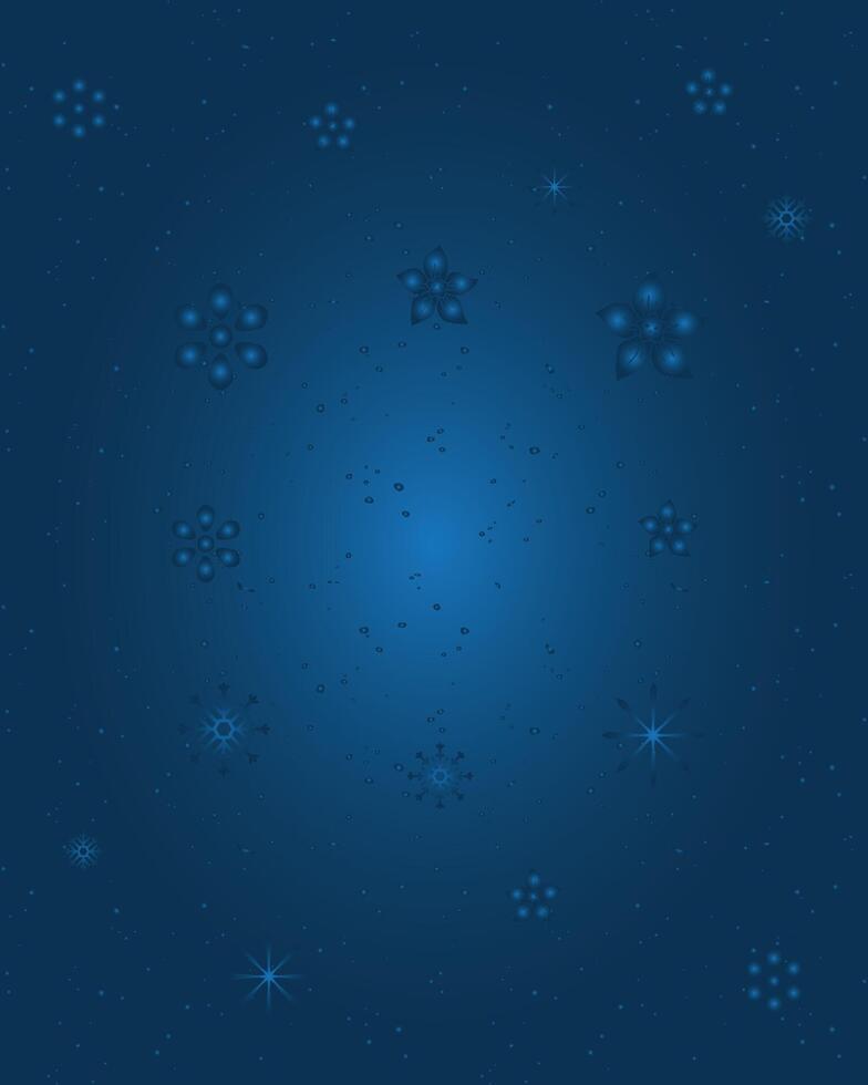 abstract blue background with snowflakes, blue snowflakes background design. vector
