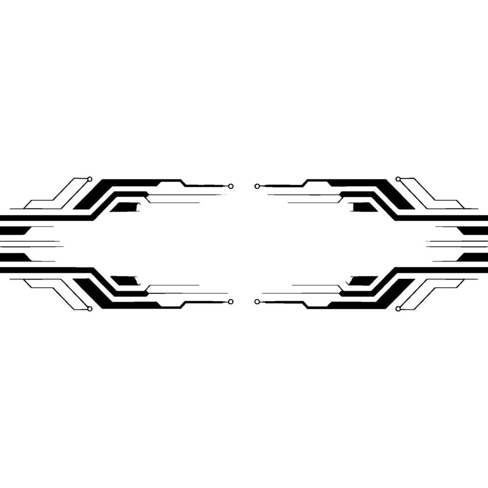 Futuristic Circuit Board , Abstract Technology Background vector