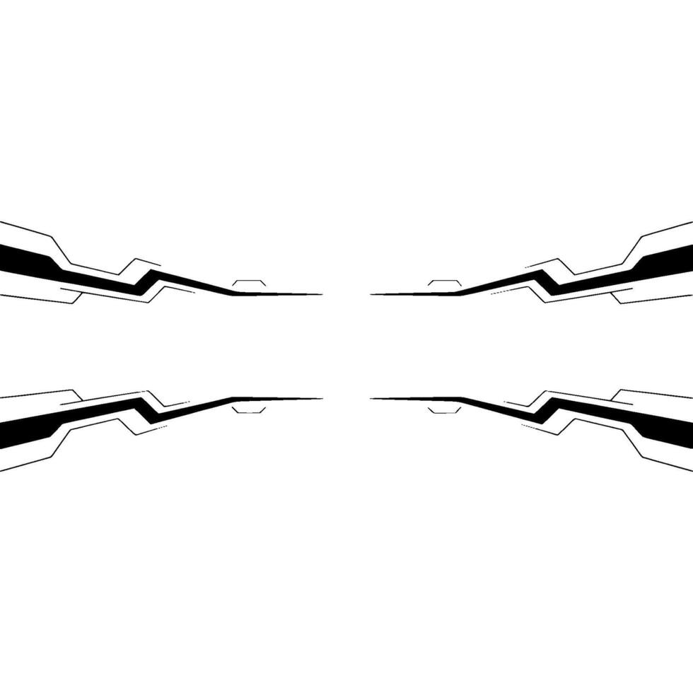 Abstract Futuristic Line Minimalist Tech Background vector